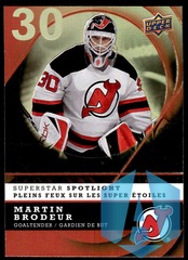 2008-09 McDonald's Upper Deck Superstar Spotlight #IS14 Martin Brodeur